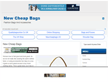 Tablet Screenshot of newcheapbags.com